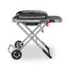 Газовый гриль WEBER Traveler, 1 горелка, 3,8кВт, складные ножки, черный