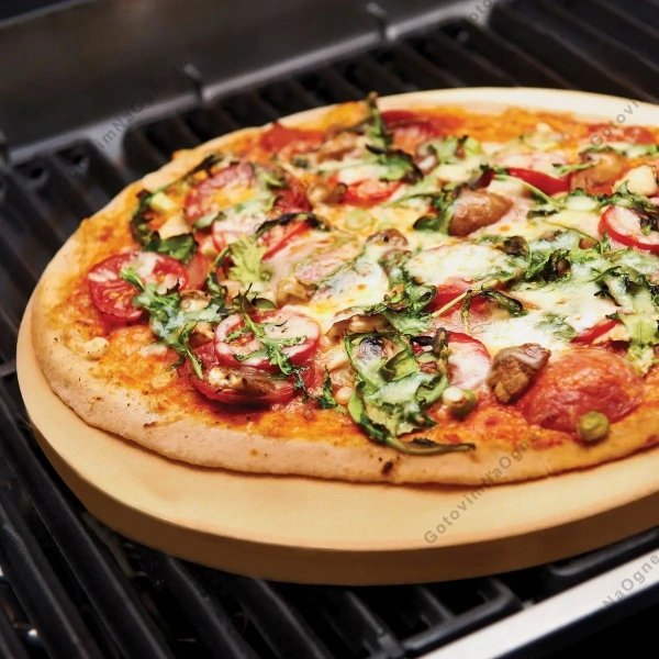 Камень для пиццы толстый, BROIL KING