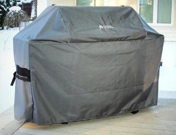 Чехол L-134 Премиум для газ.грилей NAPOLEON Rogue 425 PRO, серый Оксфорд 1680D (Готовим на огне)