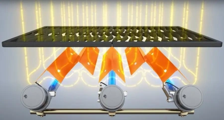 Газовый гриль NAPOLEON Rogue-425 RSB с вертелом и конфоркой