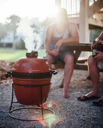 Керамический угольный гриль KAMADO JOE Junior 34см.