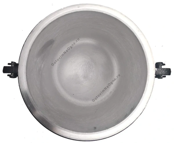 Афганский казан черный, алюминиевый, 10л.