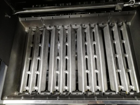 Газовый гриль BROIL KING Crown 490, 4 горелки, боковая конфорка, задняя горелка