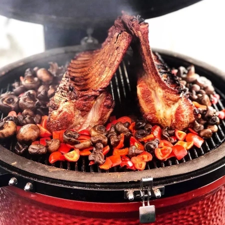 Керамический угольный гриль KAMADO JOE Classic II 46см. 