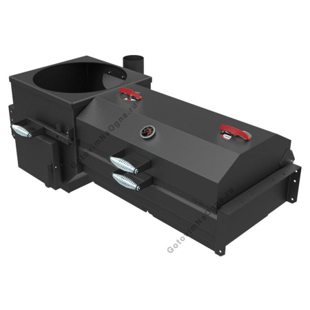 Крышка-Гриль с чугунной решеткой "ИСКАНДЕР 360 NEW" 