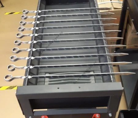 Шампур "Кольцо", раб. длина 400мм., нерж. сталь