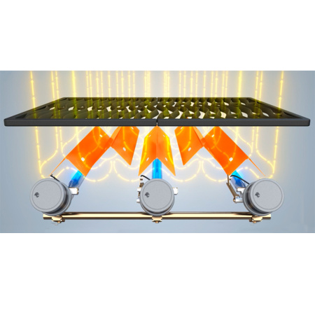 Газовый гриль NAPOLEON Rogue-425 RSB NEW с вертелом и конфоркой