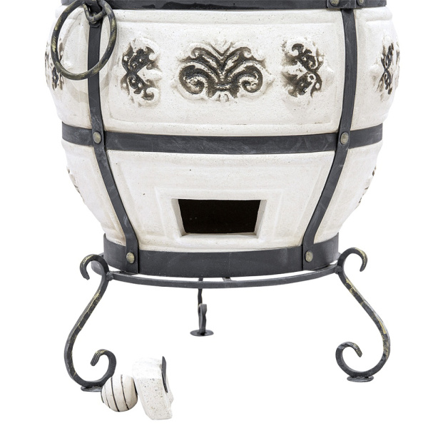 Тандыр "Александр" с откид. крышкой + подставка