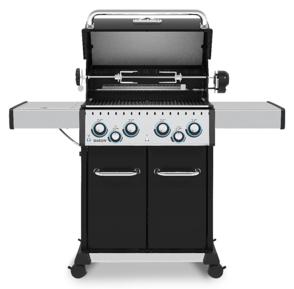 Газовый гриль BROIL KING Baron 490 NEW c вертелом и конфоркой