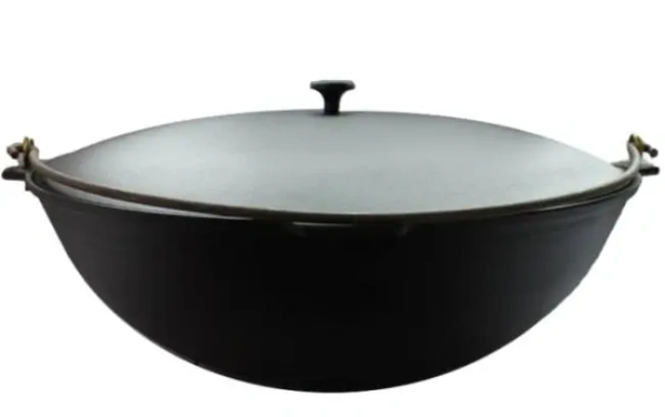 КОМПЛЕКТ: Печь "Кайзер-12Д" + Казан 10л. с дужкой (Татарстан)