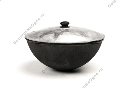 КОМПЛЕКТ: Казан 12л. (Узбекистан) + печь "Берель 400К NEW"