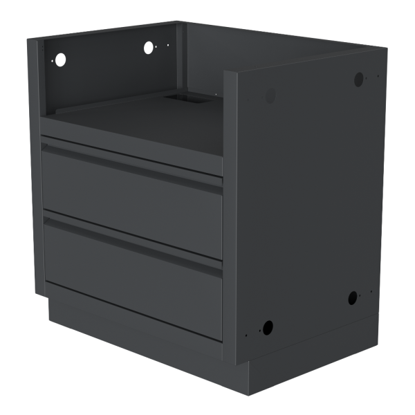 Тумба-основание гриля BILEX-485 c двумя ящиками