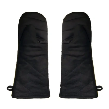 Термостойкие рукавицы для гриля, тандыра, казана, 2шт. "Готовим на огне"