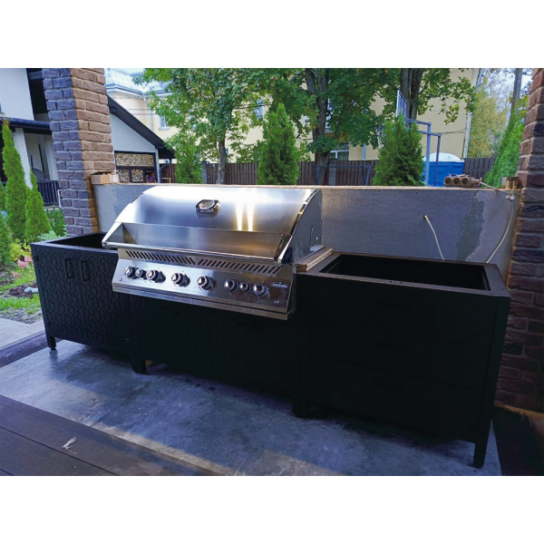 Модуль кухни барбекю ПРОТЕЙ К-3 под газ. гриль NAPOLEON Bilex-485