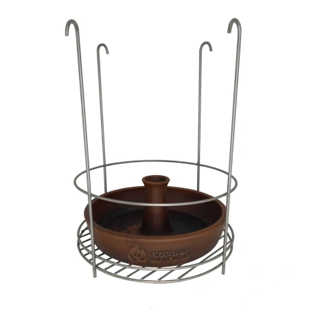 Курница керамическая большая 27см. "Готовим на огне"