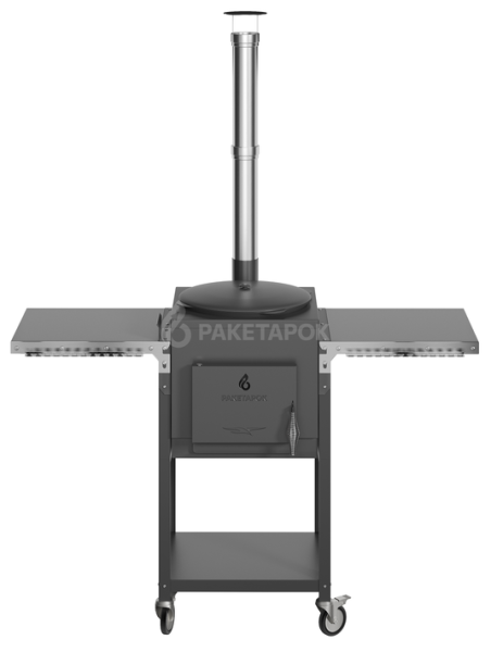 КОМПЛЕКТ: Печь ФОРТ-12 Макс + Казан 10л чугунный с алюм. крышкой и дужкой (Татарстан)