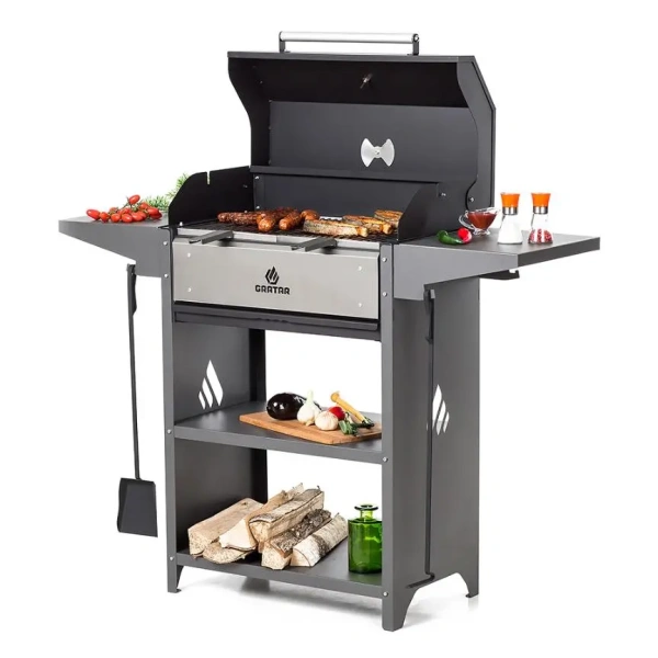 Мангал-гриль GRATAR Family Optima BBQ FOB 2000, стальная крышка-гриль