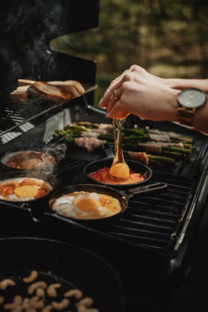 Газовый гриль BROIL KING Royal Shadow 340 с конфоркой                          