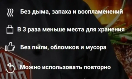 Уголь брикетированный "ГлавЖар", 2кг.