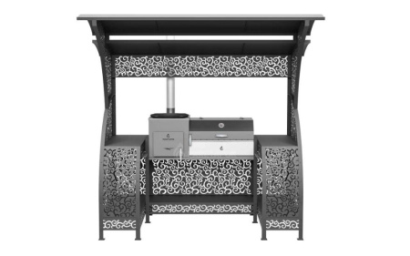 Барбекю комплекс АВИОР М-2 Классик с печь-мангалом Октант-12