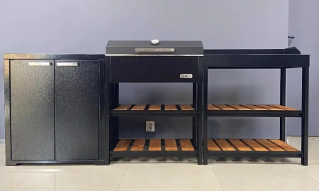 Стол Master Expert стальной для гриль-зоны