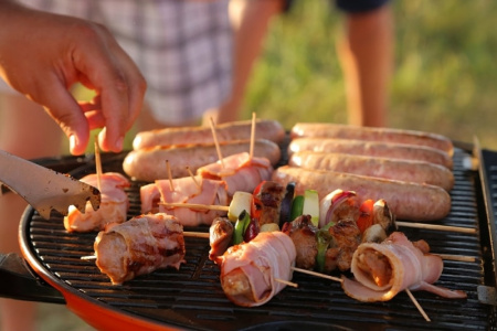 Газовый гриль O-GRILL 500MТ bicolor золотой/черный