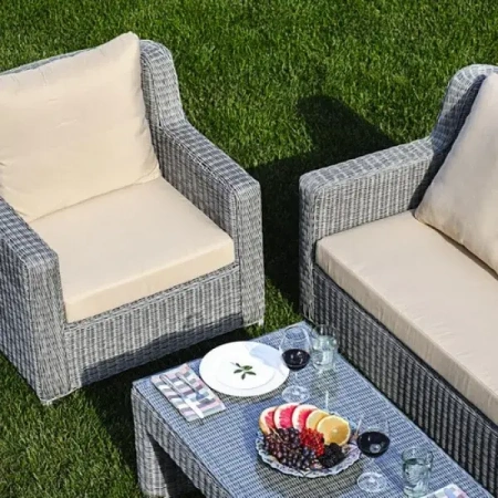 Диванная группа из искусственного ротанга SUNSTONE