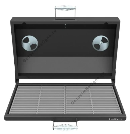 Крышка-Гриль с чугунной решёткой для мангала "ИСКАНДЕР 400"