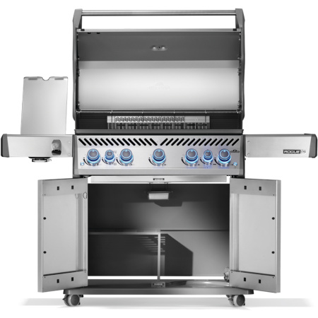 Газовый гриль NAPOLEON Rogue-625 PRO-S c ИК конфоркой (нерж. сталь)