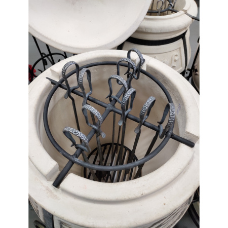 КОМПЛЕКТ тандыр "Барс" с откидной крышкой