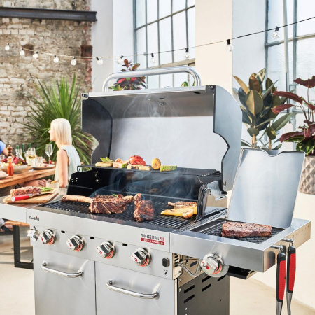 Газовый гриль CHAR-BROIL Professional PRO 4S с ИК конфоркой