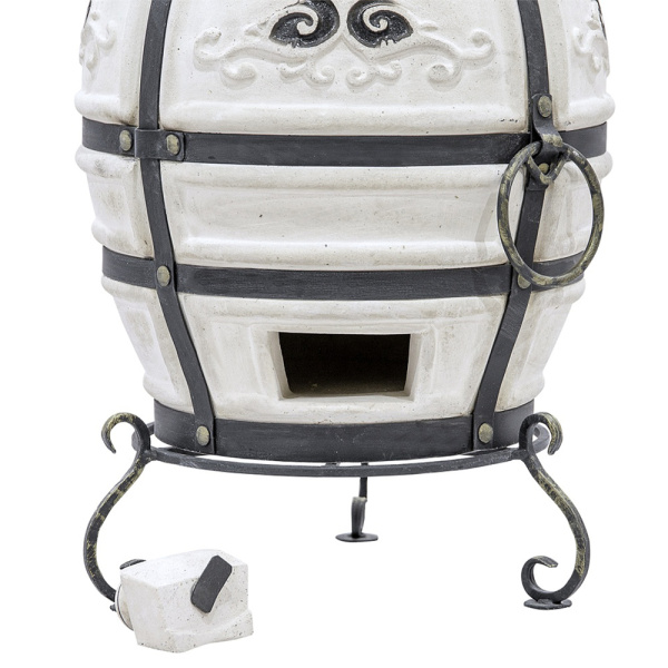 Тандыр "Аполлон" с откидной крышкой и подставкой
