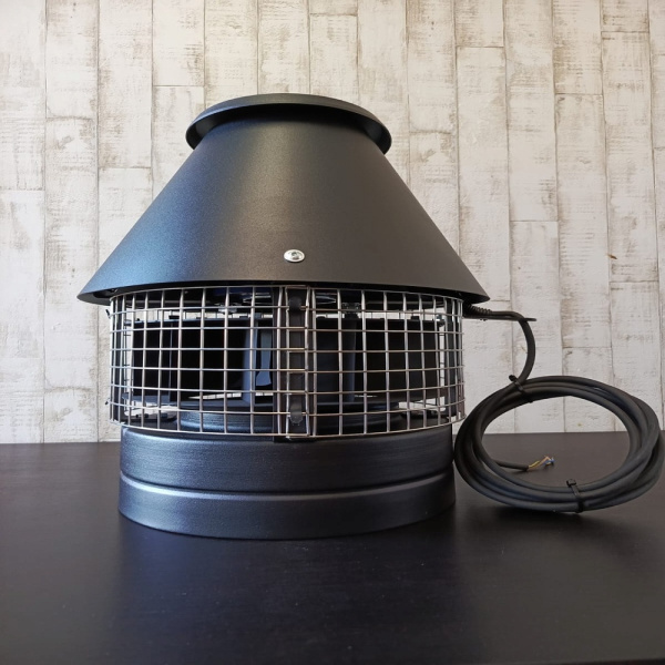 Дымосос для трубы дымохода 300мм