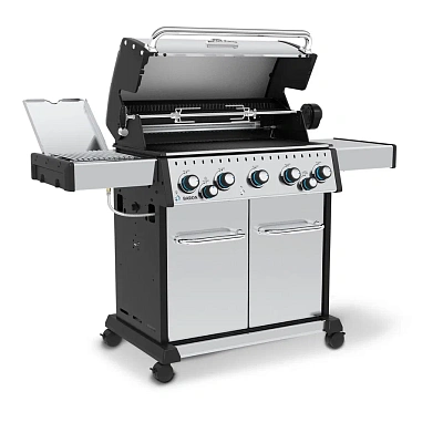 Газовый гриль BROIL KING Baron S 590 IR с вертелом и ИК конфоркой 