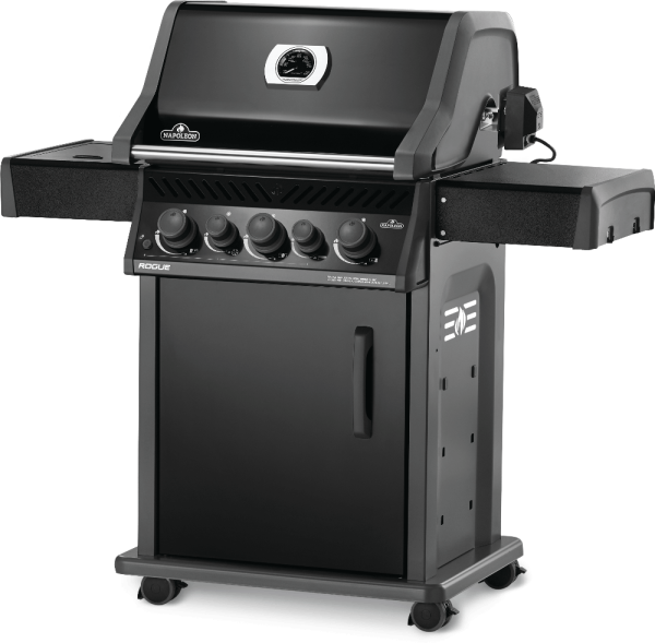 Газовый гриль NAPOLEON Rogue-425 RSB с вертелом и конфоркой
