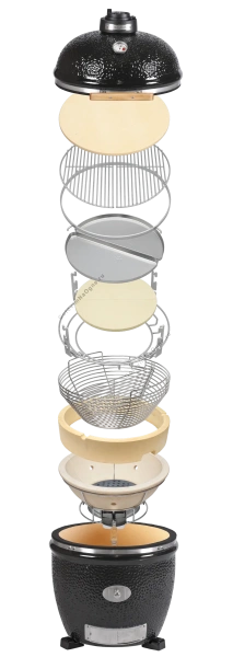  Керамический гриль MONOLITH LeChef PRO 2.0 Black