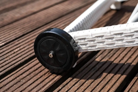 Комплект для отдыха из искусственного ротанга MILANO белый