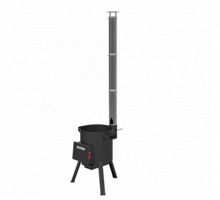 КОМПЛЕКТ: Казан 12л. крышка-сковорода (Беларусь) + Печь "Берель 400К NEW"