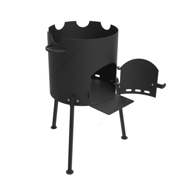 Печь под казан 8 литров "Кайзер-8Д" (d=35см)