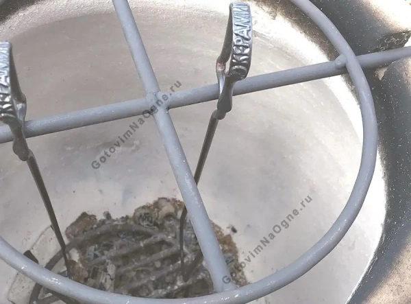 Шампур кованый двойной для тандыров, ТЕХНОКЕРАМИКА