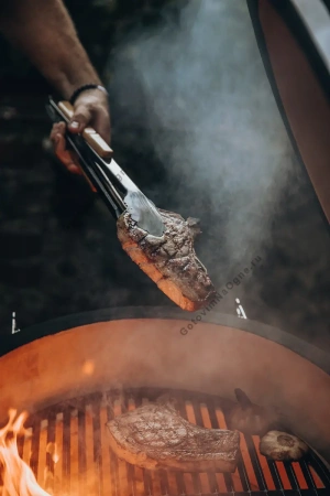 Керамический гриль MONOLITH Classic PRO 2.0 Black Solo