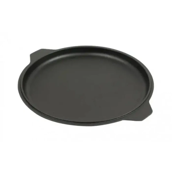 Казан 12 литров чугунный с крышкой-сковородкой (Беларусь)