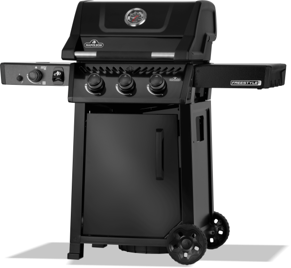 Газовый гриль NAPOLEON Freestyle PRO 365 SIB, 15,0кВт, 3 горелки, боковая ИК горелка