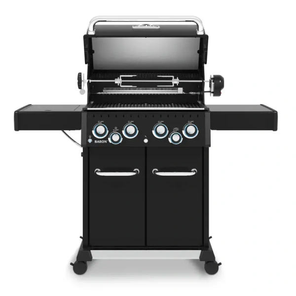 Газовый гриль BROIL KING Baron 490 IR Shadow с вертелом и ИК конфоркой       