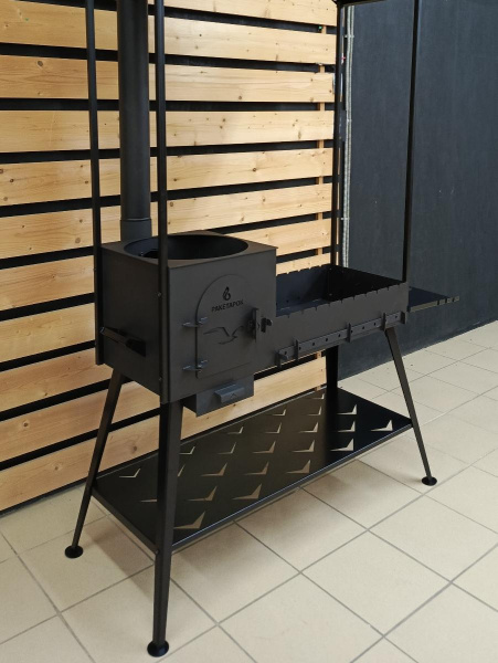 Печь-мангал "3в1 Чайка" под казан 12л