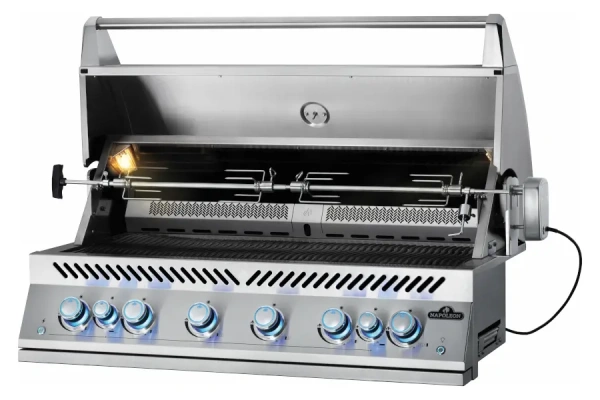 Встраиваемый газовый гриль NAPOLEON Big-44 с вертелом