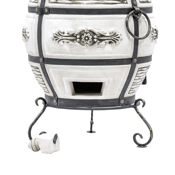 Тандыр "Барс" с откидной крышкой и подставкой 