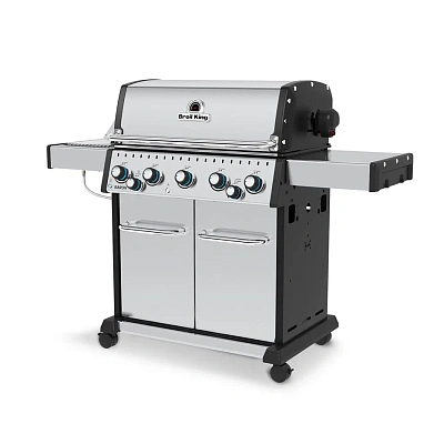 Газовый гриль BROIL KING Baron S 590 IR с вертелом и ИК конфоркой 