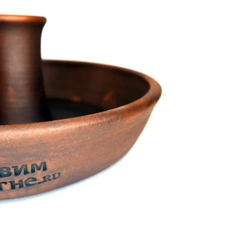 Курница керамическая большая 27см. "Готовим на огне"