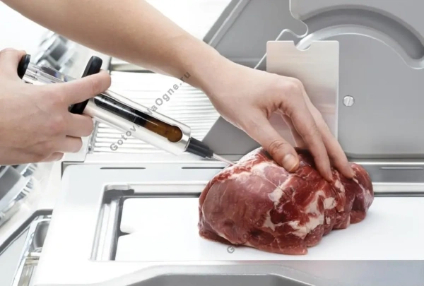 Шприц кулинарный из нерж. стали, для маринада NAPOLEON